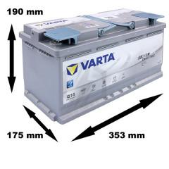 Varta G14 - Bateria AGM 12V 95AH 850A +D 353X175X19 - Ruiz