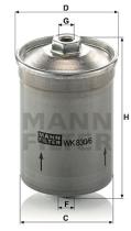 Mann WK8306 - [*]FILTRO COMBUSTIBLE