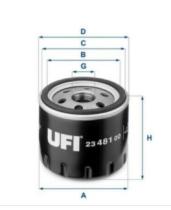 Ufi 2348100 - F.ACE.NISSAN,OPEL,RENAULT