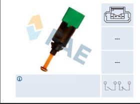 FAE 24899 - INTERRUPTOR LUZ DE STOP MECANICO