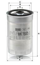 Mann WK7302X - [*]FILTRO COMBUSTIBLE