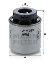 Mann W71293 - [*]FILTRO ACEITE