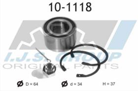 IJS 101118 - KIT RODAMIENTO RUEDA