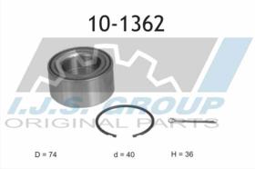 IJS 101362 - KIT RODAMIENTO RUEDA