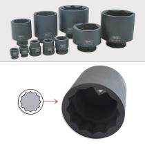 JBM 11614 - VASO IMPACTO 12 CANTOS 1/2"30MM