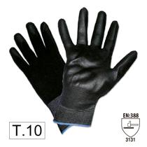 JBM 51636N - GUANTES CON PALMA REFORZADA POLIURETANO T.10-MODELO NUEVO