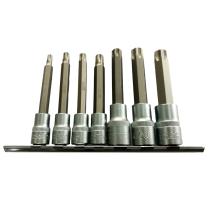 JBM 53084 - JUEGO DE 7 PUNTAS TORX DE 3/8" Y 1/