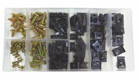 JBM 53366 - ESTUCHE TORNILLOS Y TUERCAS TIPO U 170PCS