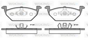 WOKING P733320 - PASTILLA DE FRENO