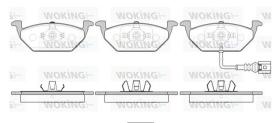 WOKING P733341 - PASTILLA DE FRENO