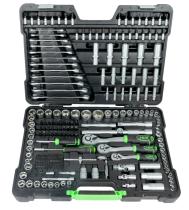 JBM 54034 - MALETIN HERRAMIENTAS 216 PIEZAS CON VASOS HEXAGONALES CINCAD